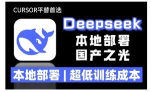 2025年deepseek R1 大型模型本地安装部署(文件+教程)本地部署，超低训练成本-就爱副业网