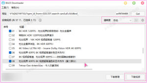 B站视频下载器 Bili23-Downloader v1.55.0 新春版，支持自动高音画质-就爱副业网