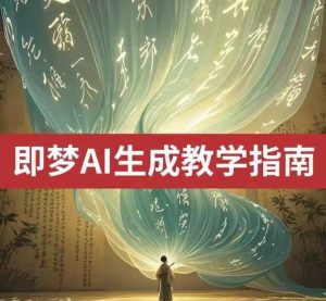 2025即梦ai生成视频教程，一学就会国内免费文字生成视频图片生成视频-就爱副业网