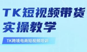 东南亚TikTok短视频带货，TK短视频带货实操教学-就爱副业网