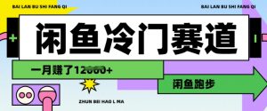 闲鱼冷门赛道，跑步挣钱，有人一个月挣了1.2w-就爱副业网