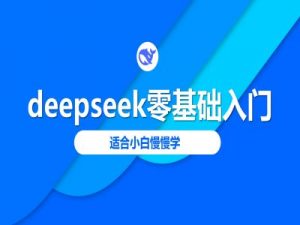 deepseek零基础入门-deepseek教程2025，适合小白慢慢学-就爱副业网